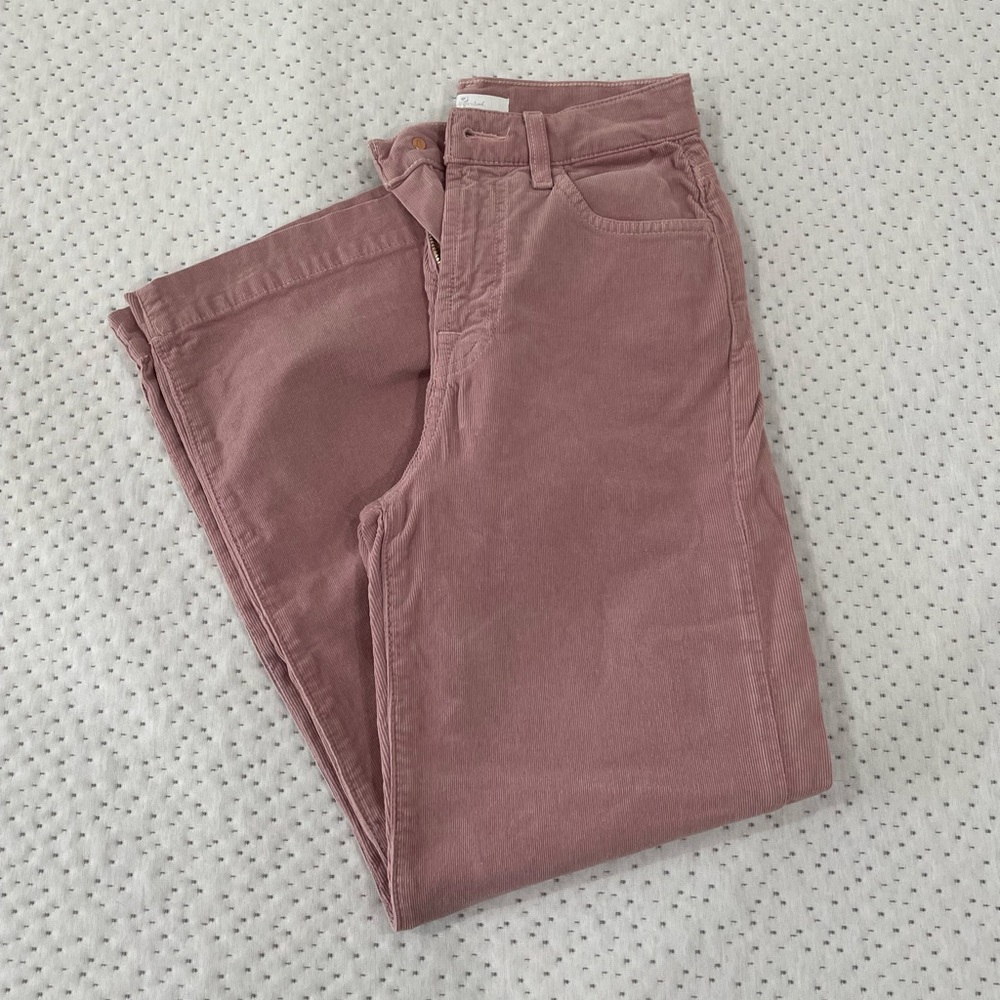 7 For All Mankind Pink Boot Cut Pants